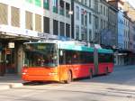 NAW Trolleybus VB Biel - NAW Trolleybus Nr.81 unterwegs auf der Linie 4 in der Stadt Biel am 26.12.2009