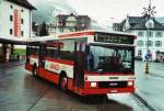 NAW Autobus AAGS Schwyz Nr. 7/SZ 5007 NAW/Hess am 10. Dezember 2009 Schwyz, Postplatz