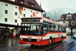 NAW Autobus AAGS Schwyz Nr. 13/SZ 5813 NAW/Hess am 10. Dezember 2009 Schwyz, Postplatz