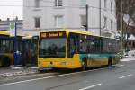 mercedes-benz-o-530-ii-citaro-facelift EVAG 4101 (E VG 4101) mit Werbung f�r FOM.
Aufgenommen an der Ernestinenstr. in Stoppenberg,12.1.2010.