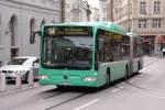 basler-verkehrsbetriebe-bvb Mercedes Citaro 705 f�hrt durch den Blumenrain Richtung Haltestelle Universit�tsspital. Die Aufnahme stammt vom 10.09.2008.