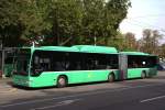 basler-verkehrsbetriebe-bvb Mercedes Citaro 710 an der Haltestelle Sch�tzenhaus Richtung Bottmingen. Die Aufnahme stammt vom 11.09.2008.