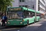 mercedes-benz-o-405-n-niederflur-stadtversion Mercedes Bus mit der Betriebsnummer 734 an der Haltestelle Claraplatz. Die Aufnahme stammt vom 22.09.2008.
