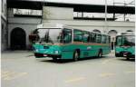 Volvo B10M Aus dem Archiv: GFM Fribourg Nr. 8/FR 395 Volvo/Lauber am 3. April 1999 Fribourg, Bahnhof