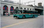 Volvo B10M Aus dem Archiv: GFM Fribourg Nr. 95/FR 383 Volvo/Hess am 3. April 1999 Fribourg, Bahnhof