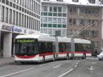 stgallen VBSG - Hess Swisstrolley BGGT-N2C Nr.189 unterwegs auf der Linie 4 in der Stadt St.Gallen am 16.01.2010