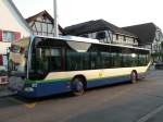 mercedes-benz-o-530-i-citaro Mercedes Bus 812 in den ersten Sonnenstralen an der Endhaltestelle in Allschwil. Die Aufnahme stammt vom 15.07.2009.