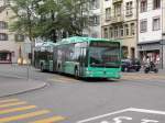 basler-verkehrsbetriebe-bvb Mercedes Citaro mit der Betriebsnummer 719 f�hrt in die Spiegelgasse ein. Die Aufnahme stammt vom 12.07.2009.