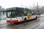 neoplan-n-44-serie-centroliner HCR 33 (HER CR 33) mit Werbung f�r die Busschule.
Aufgenommen in Wanne Eickel,17.1.2010.