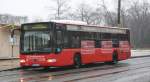 herne-strasenbahn-hernecastrop-rauxel-gmbh HCR 61 (HER CR 61) mit Werbung f�r Radioherne.
Aufgenommen in Wanne Eickel,17.1.2010.
