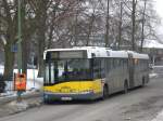 berlin Solaris Urbino auf der Linie 135 nach S+U Bahnhof Rathaus Spandau an der Haltestelle Alt-Kladow.