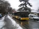 Postauto/PU Stutz Nr. 258 (MAN Lion s City GL�) am 28.1.2010 ...