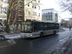 jena MAN Niederflurbus 3. Generation (Lions City) auf der Linie 16 nach M�hltal an der Haltestelle Stadtzentrum.