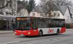 man-niederflurbus-3-generation-lions-city BVR 2201 (D BV 710) mit dem SB66 an der Blumenstr.
21.1.2010