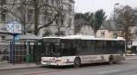 Setra S 300er-Serie NF Klingenfu� 71 (ME KL 7100) mit dem OV4.
Aufgenommen an der Blumenstr. am 21.1.2010.