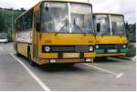 meisen-verkehrsgesellschaft-meisen-mbh-vgm Ikarus 263.01 MEI-U181 und 180 der VGM, Mei�en Hafenstra�e September 1997
