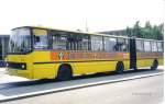 dresden Ikarus 280.02 DVB 482129 am Postplatz im August 1998