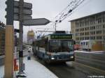 zurich VBZ Nr. 118 (Mercedes O405GTZ) am 28.1.10 beim Escher-Wyss-Platz. Ger�chten zufolge sollen im Jahre 2014 auch die 2. Serie der GTZ ersetzt werden.