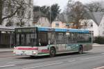 MAN Niederflurbus 2. Generation BVR 2170 (D BV 1118) an der Blumenstr. am 21.1.2010.