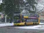 berlin MAN Lion's City DD (Doppelstock) auf der Linie X34 nach S+U Bahnhof Zoologischer Garten an der Haltestelle Kladow Kaserne Hottengrund.
