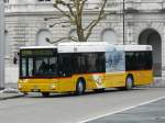 Postauto Postauto - MAN SO 20146 unterwegs auf der Linie 8/989 in der Stadt Solothurn am 23.01.2010