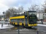 berlin MAN Lion's City DD (Doppelstock) auf der Linie M21 nach Rosental Uhlandstra�e am S+U Bahnhof Wittenau.