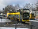 berlin MAN Lion's City DD (Doppelstock) auf der Linie X33 nach S+U Bahnhof Rathaus Spandau am S+U Bahnhof Wittenau.