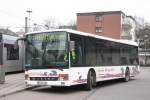Setra S 300er-Serie NF Klingenfu� 9246 (ME KL 611) in Ratingen Mitte,23.1.2010.
