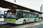 van-hool-a-300-reihe-alle-untertypen Busland, Koppigen Nr. 19/BE 612'515 Van Hool am 21. Dezember 2009 Brugdorf, Bahnhof