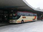 berlin Setra S 400er Serie (Top Class) auf der Linie zwischen Berlin und Hamburg am ZOB Berlin.