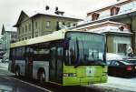 scania-hess-aufbau Busland, Koppigen Nr. 21/BE 165'638 Scania/Hess am 21. Dezember 2009 Burgdorf, Bahnhof