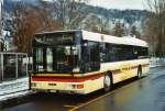 MAN Niederflurbus 2. Generation STI Thun Nr. 11/BE 26'748 MAN (ex TSG Blumenstein Nr. 2) am 21. Dezember 2009 Thun, Schiffl�ndte