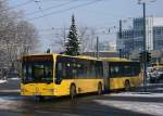 mercedes-benz-o-530-i-citaro EVAG 4503 (E VG 4503) am Betriebshof Stadtmitte mit einer Sonderfahrt f�r Deichmann,26.1.2010