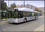 MAN Niederflurbus 2. Generation Dessau Hbf: Erdgasbus MAN NL A21, 12.10.06.