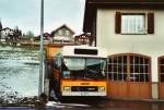 Postauto Engeloch, Riggisberg Nr. 6 NAW/Hess (ex Stutz, Jonen Nr. 6) am 22. Dezember 2009 Riggisberg, Garage