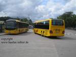 kalmar hier treffen sich gerade 2 MAN Lions Regio in Kalmar am Zob.