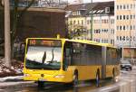 mercedes-benz-o-530-ii-citaro-facelift EVAG 4669 (E VG 4669) mit der Linie 145 auf der Steelerstr,28.1.2010.