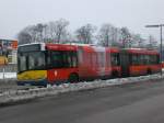 berlin Solaris Urbino auf der Linie 109 nach Flughafen Tegel an der Hertzallee.