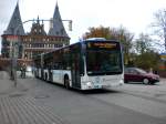 lubeck Mercedes-Benz O 530 II (Citaro Facelift) auf der Linie 5 nach Herrnburg Bahnhof an der Haltestelle Holstentorplatz.