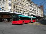 biel-bienne Hess Trolleybus mit der Betriebsnummer 85 am Bahnhof von Biel. Die Aufnahme stammt vom 29.09.2009.