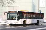 mercedes-benz-o-530-i-citaro EVAG 3405 (E VG 3405) mit Werbung f�r das neue Museum Folkwang.
Aufgenommen am Museum Folkwang,31.1.2010.