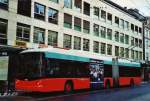 biel-bienne VB Biel Nr. 58 Hess/Hess Gelenktrolleybus am 23. Dezember 2009 Biel, Guisanplatz