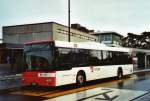 MAN Niederflurbus 2. Generation TRAVYS Yverdon VD 360'502 MAN am 23. Dezember 2009 Yverdon, Bahnhof