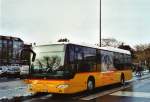Postauto CarPostal Ouest VD 335'330 Mercedes Citaro am 23. Dezember 2009 Yverdon, Bahnhof