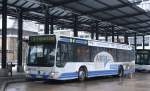 mercedes-benz-o-530-ii-citaro-facelift Sander Reisen 316 (HA Y 905) mit Werbung f�r die ARGE Hagen.
Aufgenommen am HBF Hagen,31.1.2010.