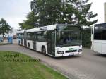 Volvo V7700 Volvo 7700 A der KVG L�neburg,ist gerade zu Besuch auf dem Hittfelder Betriebshof,aufgenommen am 1.8.2009 am Tag der offenen T�r bei KVG Hittfeld.