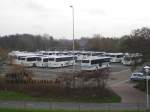 Landkreis Cuxhaven Primo-Reisen feiert einmal im Jahr das Saisonabschlussfest in Cuxhaven in der Kugelbake Halle,hier mal der Parkplatz wo die Busse standen,ich bin extra mal auf den Deich gegangen um das geschehen mal von oben zu Fotografiren,einzel Bilder der wagen kommen noch nach und nach hier rein.

alle Primo firmen waren vertretten.