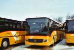 Postauto CarPostal Ouest VD 548'726 Mercedes Integro am 23. Dezember 2009 Yverdon, Postgarage
