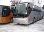 setra-s-400er-serie-top-class Setra S 415 HD von Herwig-Reisen i.A. von Bayer 04 Leverkusen unterwegs in Sindelfingen am Glaspalast.