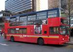 manchester U.K.North-Bus 300 im April 2005 in Manchester City